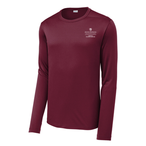 Sport-Tek  Posi-UV Pro Long Sleeve Tee -- Cardinal