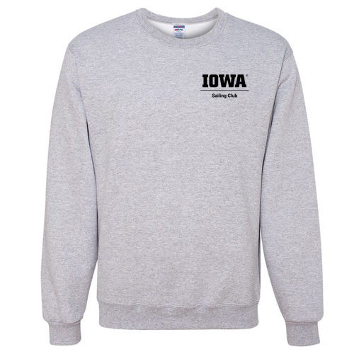 Jerzees 8 Oz., 50/50 Nublend Fleece Crew -- Ash