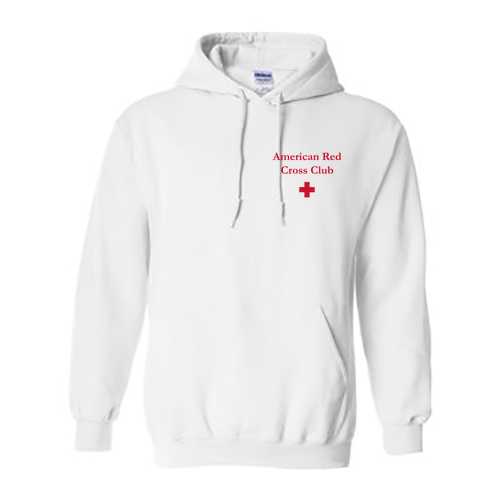 Gildan Heavy Blend Hooded Sweatshirt -- White