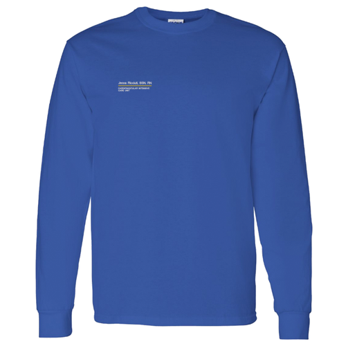 Gildan Heavy Cotton Longsleeve Basic T-Shirt -- Royal