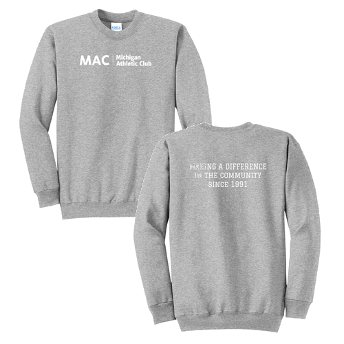 Port and Company Classic Crewneck Sweatshirt -- Athletic Heather