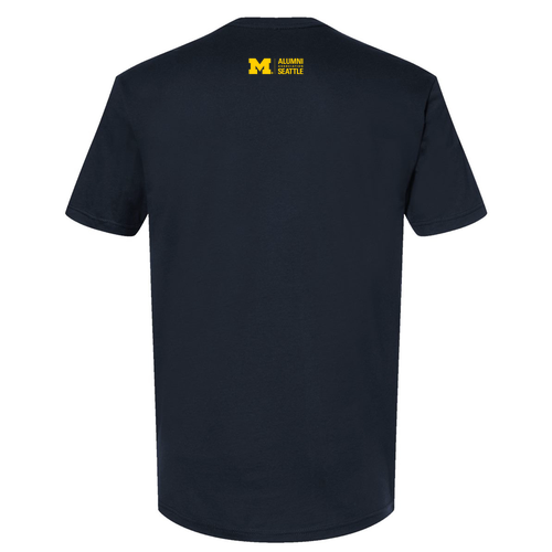 Next Level Soft Fitted Cotton Tee -- Midnight Navy