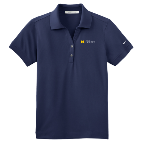 Ladies Nike Golf Dri-Fit Classic Polo -- Midnight Navy, $47