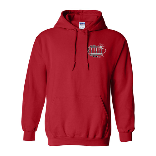 Gildan Heavy Blend Hooded Sweatshirt -- Red