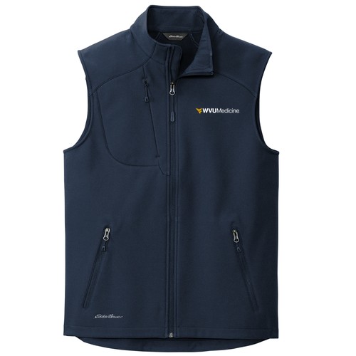 Eddie Bauer Stretch Soft Shell Vest -- River Blue Navy