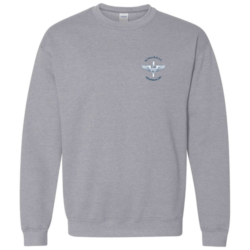 Gildan Heavy Blend Crew Neck Sweatshirt -- Sport Grey