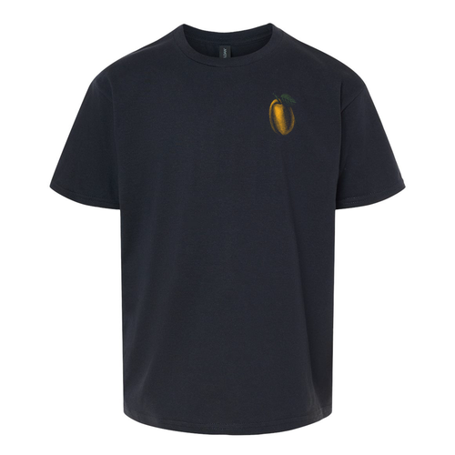 Youth Apricot T-Shirt -- Black