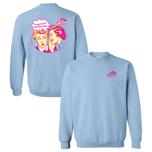 Gildan Heavy Blend Crew Neck Sweatshirt -- Light Blue