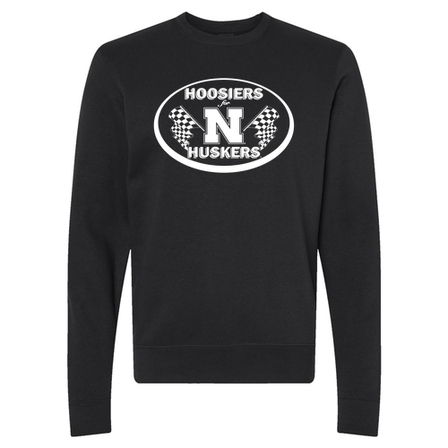 J. America BTB Fleece Crew -- Black