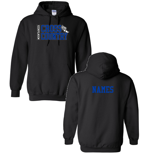 Gildan Heavy Blend Hooded Sweatshirt -- Black