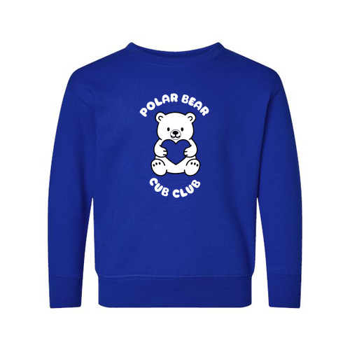 Rabbit Skins Sweatshirt Toddler -- Royal