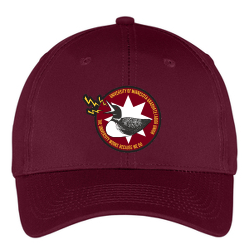 Port and Company 6-panel Twill Hat -- Maroon