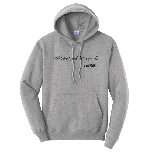 Liberty Port and Company Core Fleece Pullover Hooded Sweatshirt -- Athletic Heather