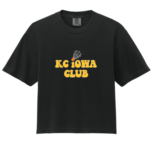 Comfort Colors Women's Garment-Dyed Heavyweight Boxy T-Shirt -- Black