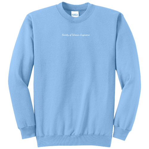 Port and Company Classic Crewneck Sweatshirt -- Light Blue