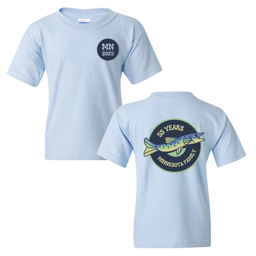 Gildan Heavy Cotton Basic Youth T-Shirt -- Light Blue