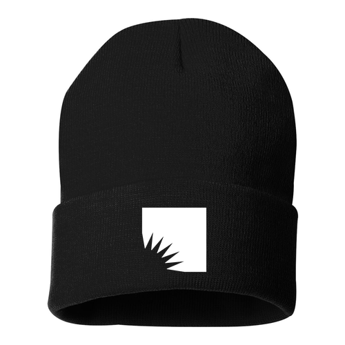 Sportsman Solid 12" Cuffed Beanie -- Black