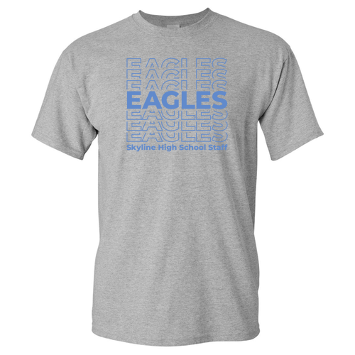 Gildan Heavy Cotton Basic T-Shirt -- Sport Grey, Staff