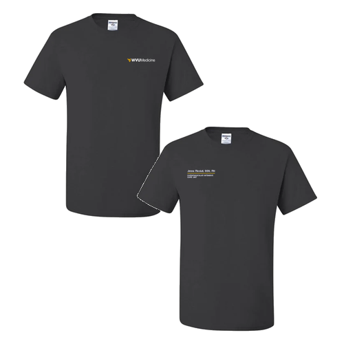 Jerzees Heavyweight 50/50 Adult T-Shirt -- Charcoal Grey