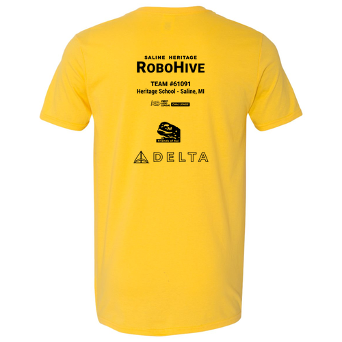 Mens/Unisex Gildan Softstyle Fitted T-Shirt -- Daisy, RoboHive 61091