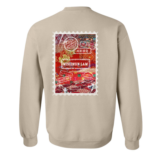 Gildan Heavy Blend Crew Neck Sweatshirt -- Sand