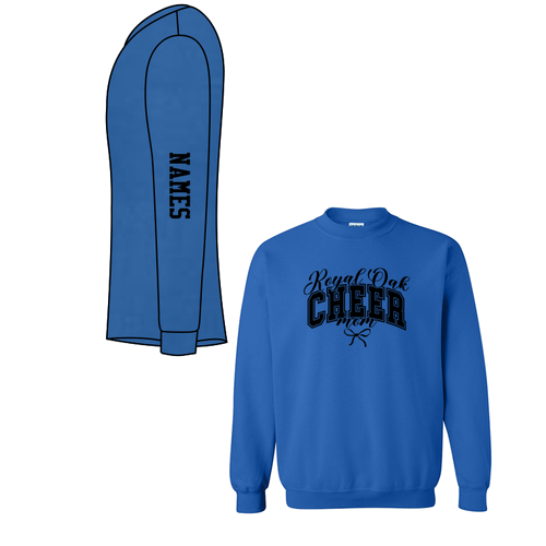 Gildan Heavy Blend Crew Neck Sweatshirt -- Royal