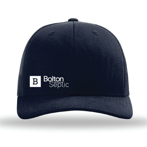 Richardson Trucker Snapback Hat -- Navy