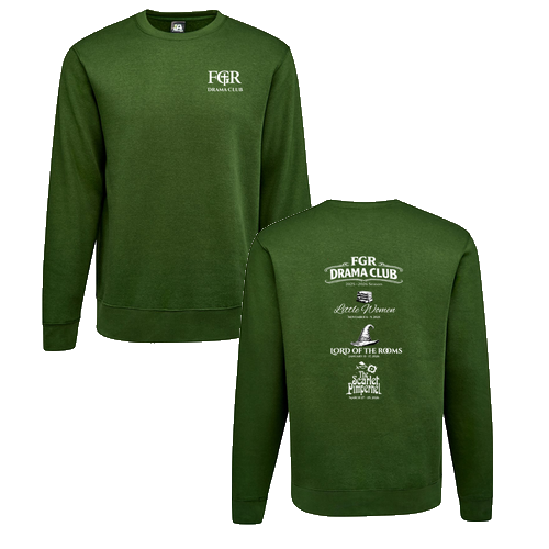 J. America Soft BTB Fleece Crewneck Sweatshirt -- Forest Green