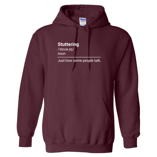 Gildan Heavy Blend Hooded Sweatshirt -- Maroon