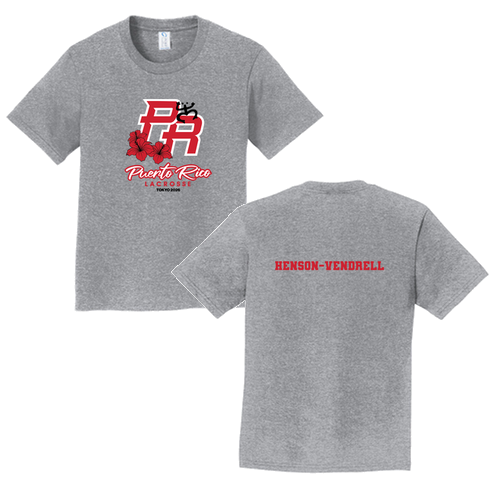 Youth Basic Tee -- Athletic Heather HENSON-VENDRELL