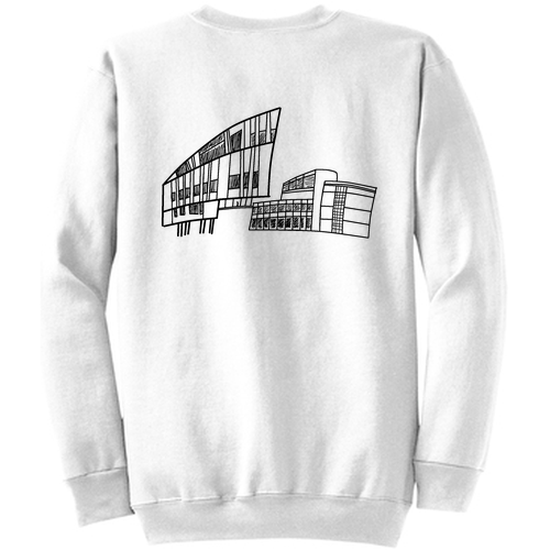 Port and Company Classic Crewneck Sweatshirt -- White