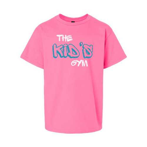 Gildan Ultra Cotton Youth Basic T-Shirt -- Safety Pink