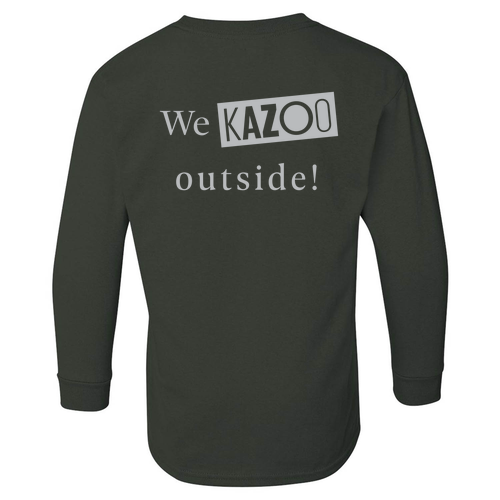 Gildan Youth Heavy Cotton Longsleeve -- Forest Green