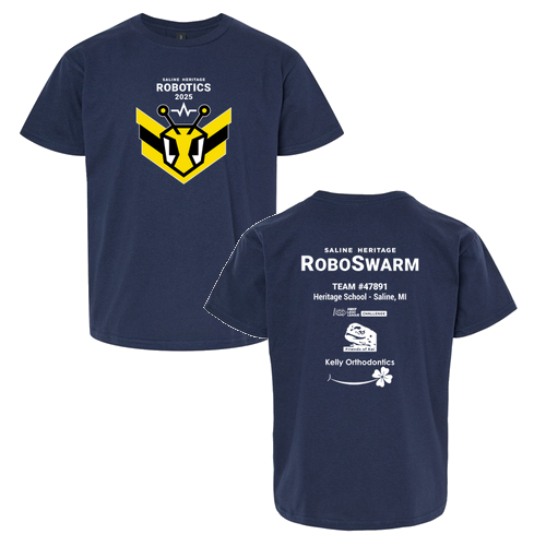 Youth Gildan Softstyle Fitted T-Shirt -- Navy