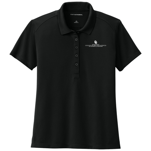 Port Authority Women’s Wearever Performance Pique Polo -- Deep Black