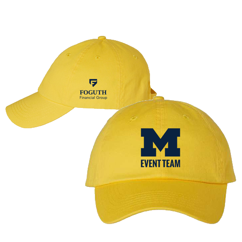 Valucap Bio-Washed Unstructured Hat -- Yellow