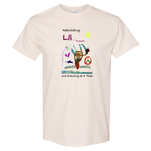 Gildan Heavy Cotton Basic T-Shirt -- Natural