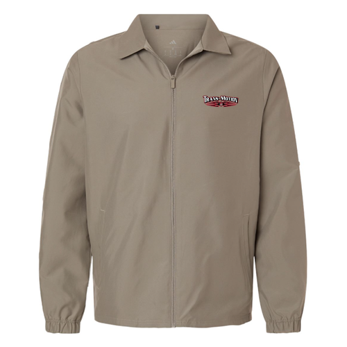 Adidas Men's Lifestyle Full-Zip Jacket -- Putty Beige
