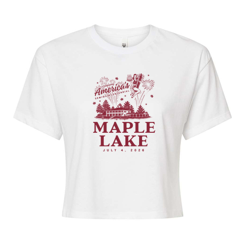 Next Level Ladies' Ideal Crop T-Shirt -- White