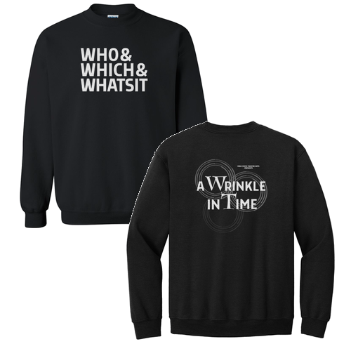 Gildan Heavy Blend Crew Neck Sweatshirt -- Black