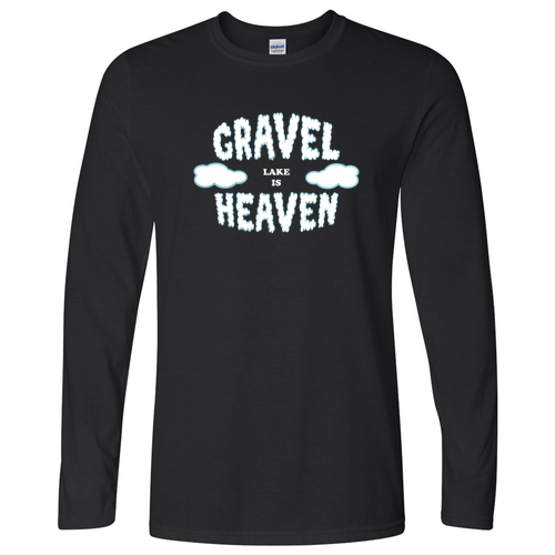 Gildan Softstyle Longsleeve T Shirt -- Black