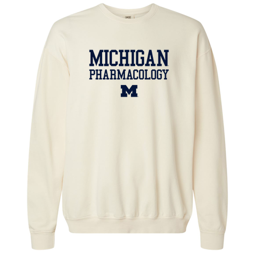 Comfort Colors Lightweight Adult Ringspun Crewneck Sweatshirt -- Ivory
