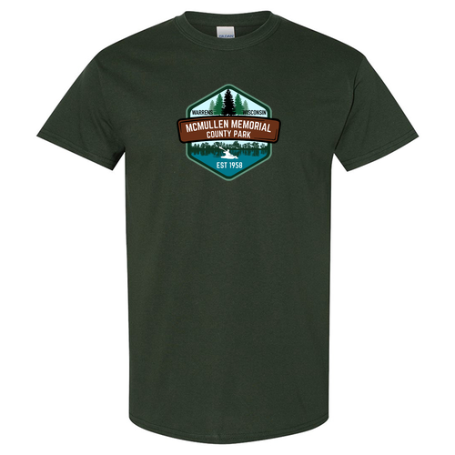 Gildan Heavy Cotton Basic T-Shirt -- Forest Green