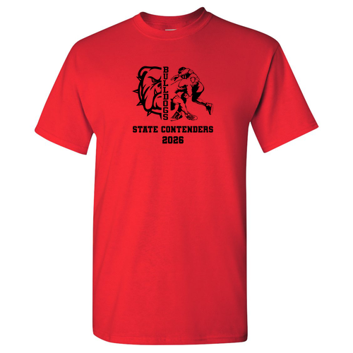 Gildan Heavy Cotton Basic T-Shirt -- Red