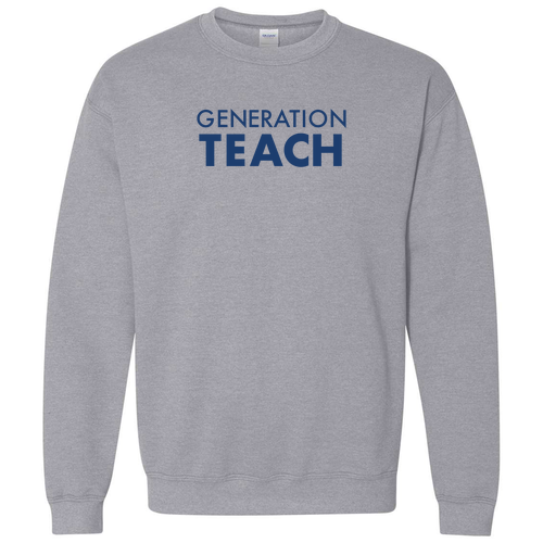 Gildan Heavy Blend Crew Neck Sweatshirt -- Sport Grey