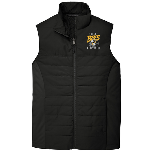 Warsaw Bees Port Authority Collective Insulated Vest -- Deep Black