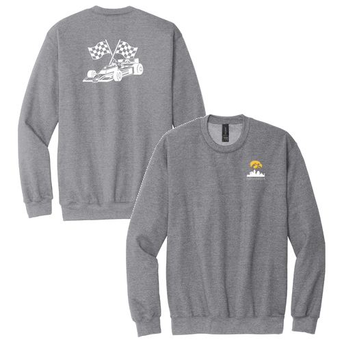 Gildan Adult Softstyle Fleece Crew Sweatshirt -- Sport Grey