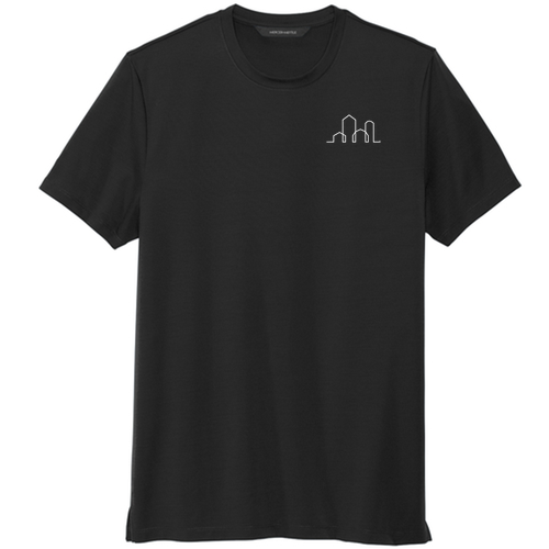 Mercer+Mettle Stretch Jersey Crew -- Deep Black