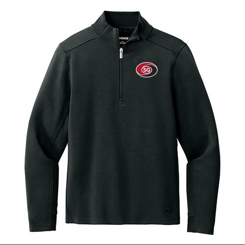 OGIO Transcend 1/4-Zip -- Blacktop