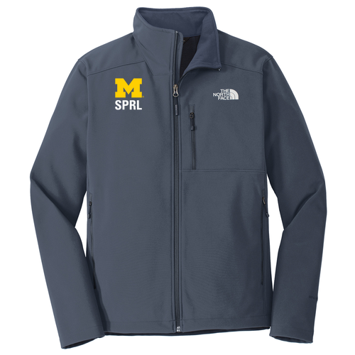 Mens/Unisex The North Face Apex Barrier Soft Shell Jacket -- Urban Navy, SPRL Logo